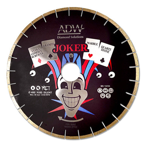 ADW Joker 16" Silent Bridge Saw Blade - For All Materials
