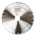 Vision IDM 16" (400mm) TOP KUT Slim Blade - Silent Core Bridge Saw Blade for Porcelain, Dekton 