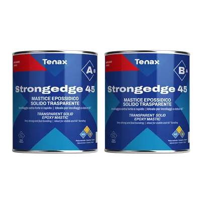 [1RFSTRONGEDGE1.5KG45] StrongEdge 45 A & B Set Transparent Knifegrade Epoxy Tenax