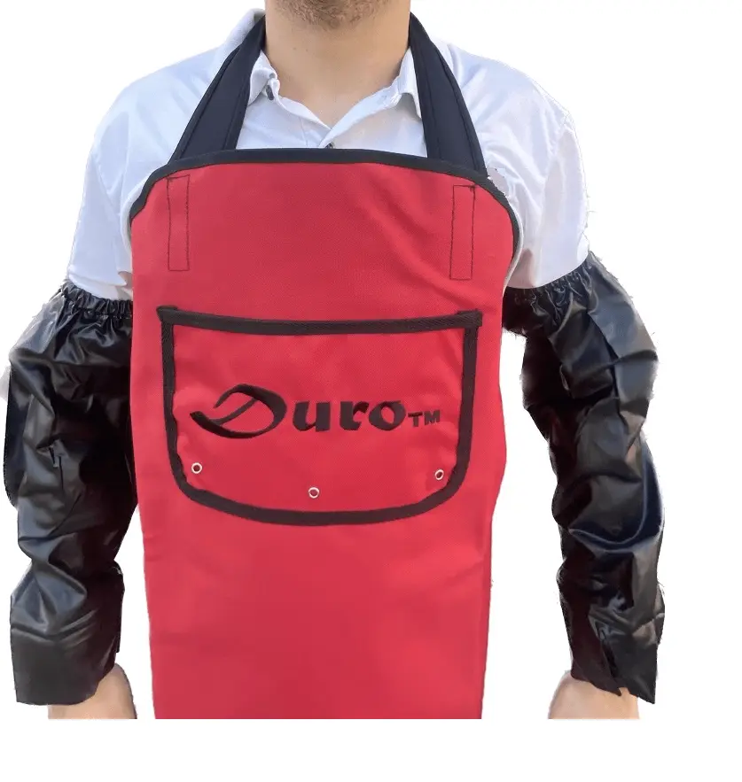 [APRCDADURO] APRON, POLY-COAT CORDURA, 50" X 33"
