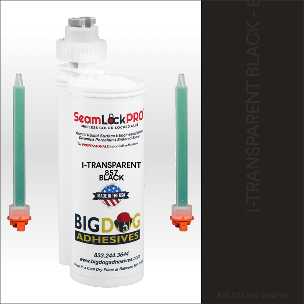 SeamLock PRO i-Transparent Black - Dripless SL9857