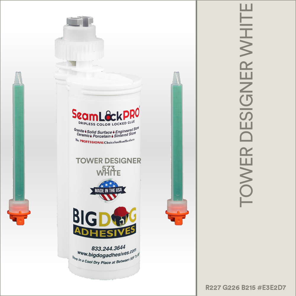 [SL9573] SeamLock PRO Tower Designer White - Dripless SL9573