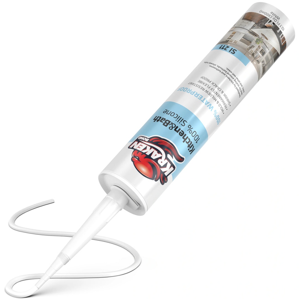 [SI211] Kraken Bond Kitchen&Bathroom Silicone - White