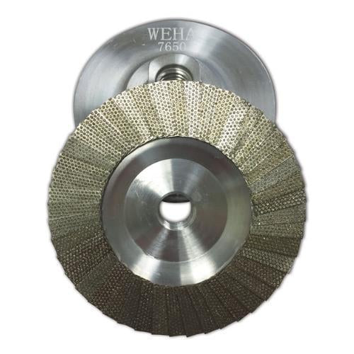 [7658] Weha 5" Flap Diamond Cupwheel 400