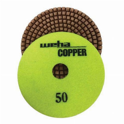 [15403] Weha 4" Copper pad 200 Grit