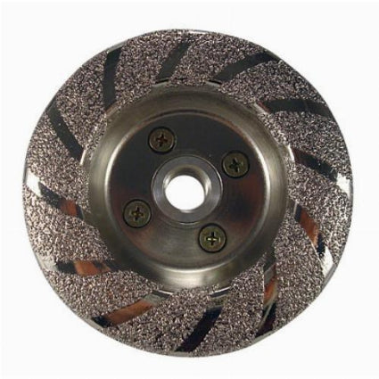 [51072] Weha 4" Vac Brazed Cupwheel