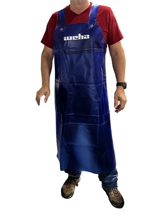 [70501] Weha Blue Double Layer Apron