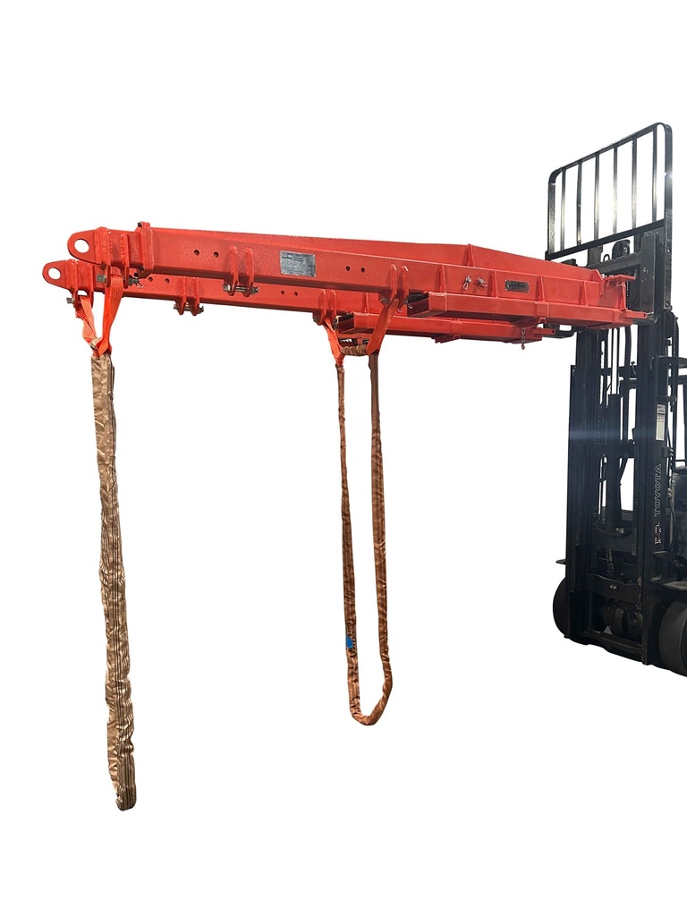 [123662] Weha Double ForkLift Boom 5 Ton