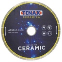 Tenax Ceramic & Porcelain 14" Bridge Saw Blade — Wet-Cut Sintered Stone, Porcelain & Dekton