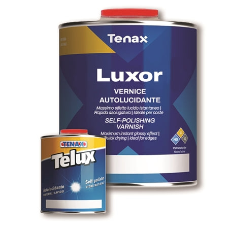 Tenax Luxor Self-Polishing Varnish — 1 Quart Liquid for Marble, Granite & Agglomerates