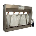 Weha/Tenax Sludge Dehydrator — 5-Bag Water-Recycling System for Stone Slurry (TEC703)