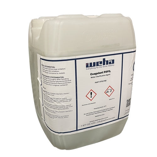 [TEC788] Weha/Tenax TEC788 Coagulant P891L for Stone Fabrication Wastewater
