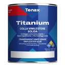 Tenax Titanium Extra Clear Knife-Grade Vinyl Ester Adhesive — 2 lb Quart