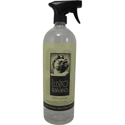 [LUSTROCLEAN] Tenax Lustro Italiano Stone Cleaner — 32 fl oz Pump Spray for Natural & Engineered Stone
