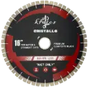 16" Kratos Cristallo premium quartzite blade 16" X .125" X 20MM X 50/60