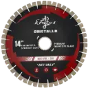 14" Kratos Cristallo premium quartzite blade 14" X .125" X 20MM X 50/60