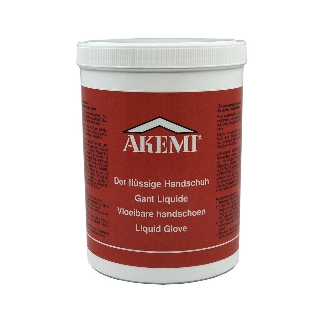 [MISC.90611] Akemi Liquid Glove 800 g — Invisible Barrier Skin-Protection Cream for Fabricators