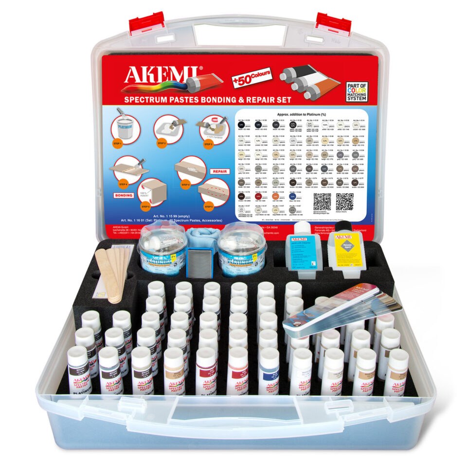 [SPEC.11599] Akemi Case for Spectrum Paste Set — Foam Insert & Colour Card Organizer