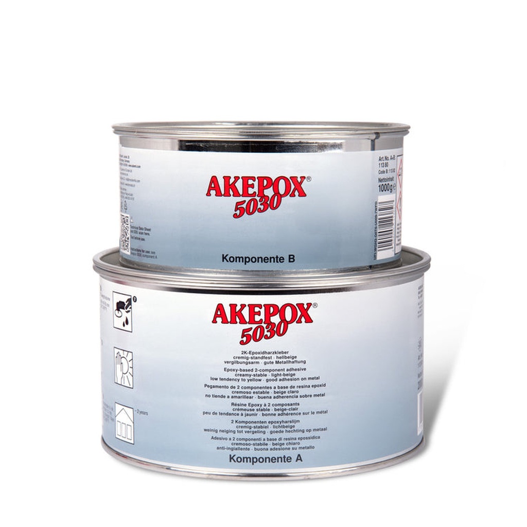 [EPOX.11380] Akemi Akepox 5030 Knife-Grade Two-Component Epoxy Adhesive — 2.25 kg