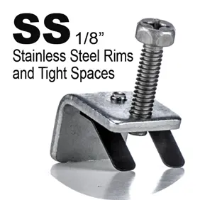 [ZKGO-SS] GoClips SS – 1/8″ Rims-Second Anchors - For S/Steel