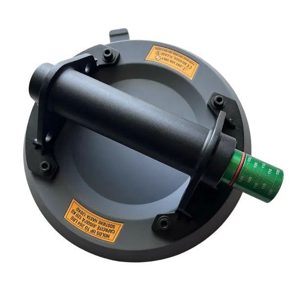 [150691] TuffCup Apollo 8" Manual Hand Pump Suction Cup – Heavy-Duty Vacuum Lifter for Stone, Glass & Tile