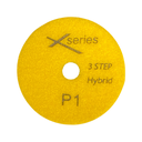 X Series 3 Step 4" White Resin Hybrid Pads for Quartz & Granite