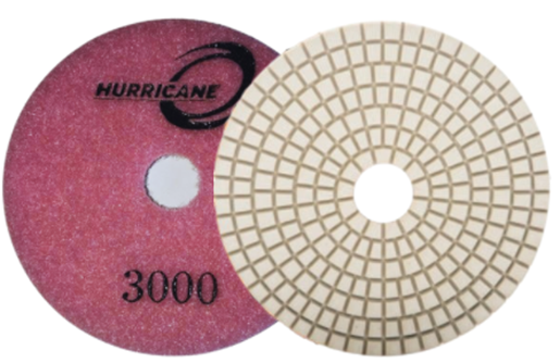 [PDRE40030] Hurricane System RE 4" Wet Polishing Pads - DIAMAX (#30)