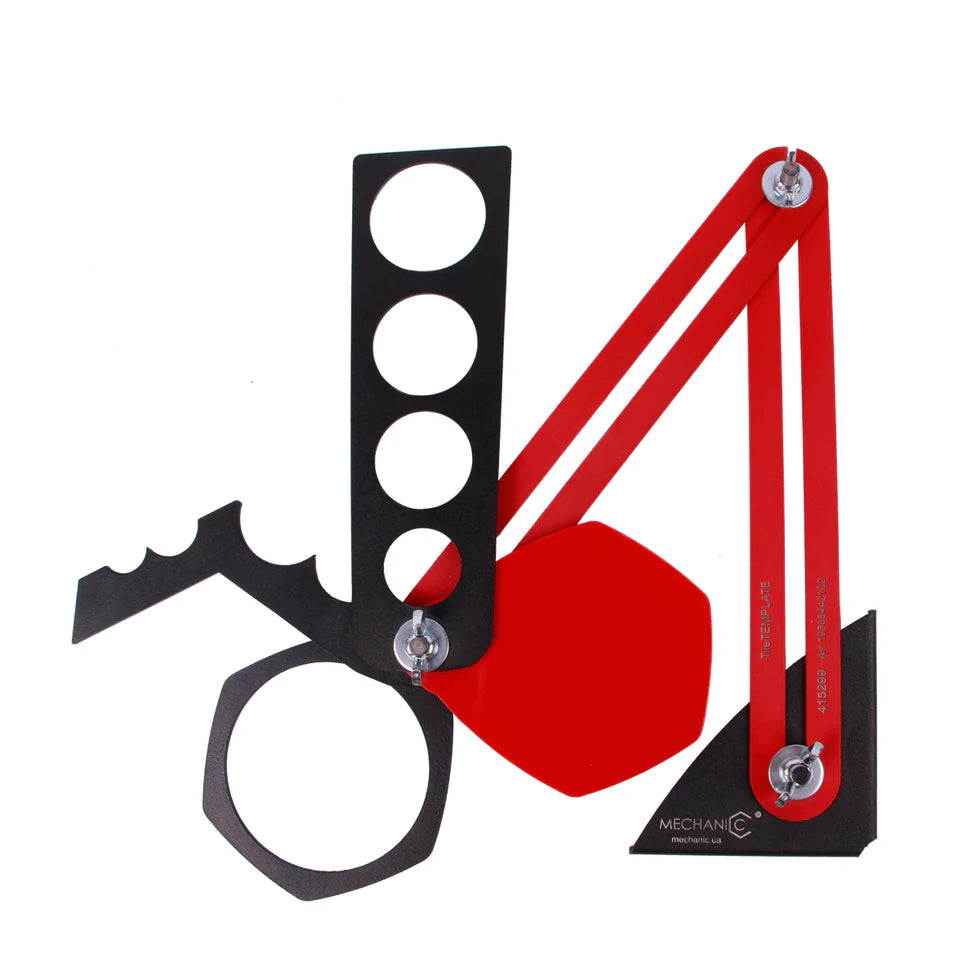 TileTEMPLATE — Professional Tile Marking Tool for Sockets, Pipes & Angles