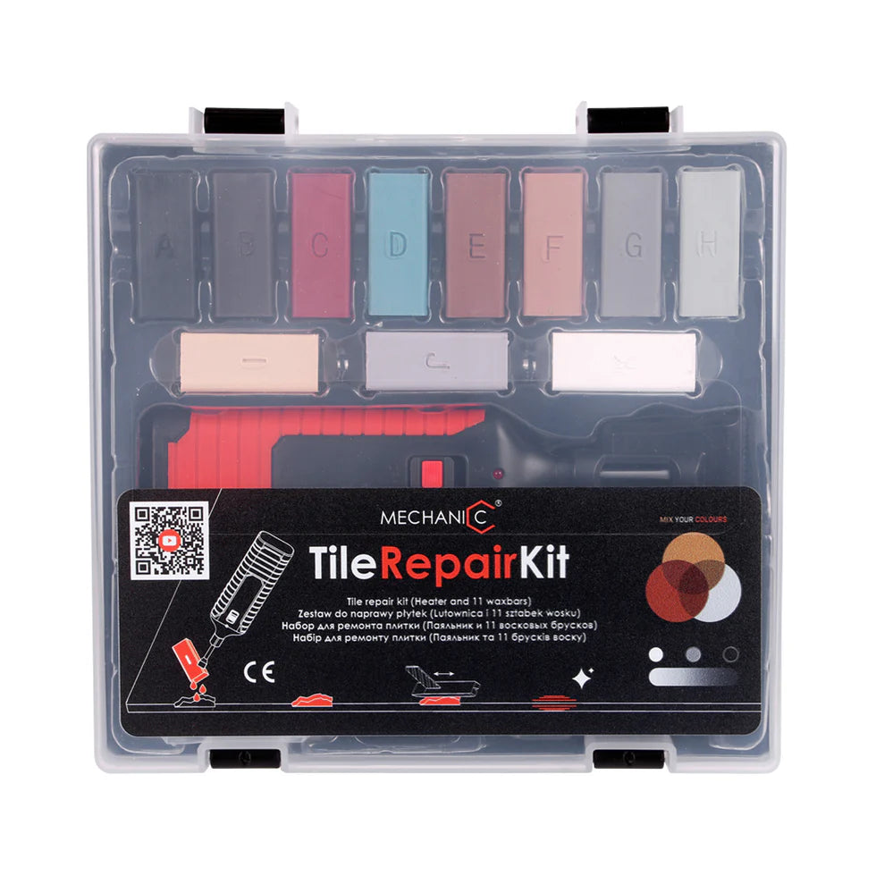TileRepairKit — Professional Tile & Surface Repair Wax Kit with Soldering Iron