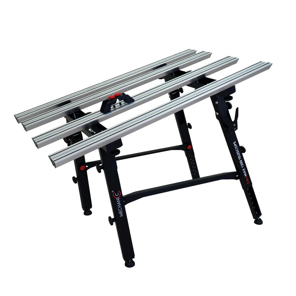 [71419031033] CeraMAX 1200 Telescope 2.0 Adjustable Tile Work Table — Ergonomic Cutting & Grinding