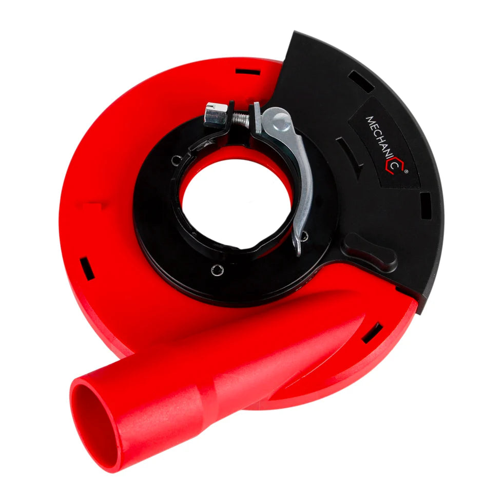 [89568442104] VORTEX Dust Extraction Guard for 4.5"–5" Angle Grinders — Clean, Efficient Concrete & Stone Grinding