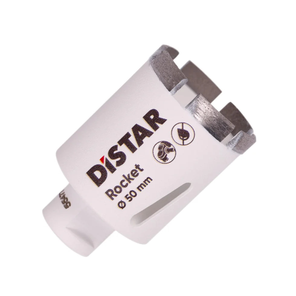 DiStar Rocket 20 mm Diamond Drill Bit for Porcelain & Granite — Fast, Long-Life Dry Coring