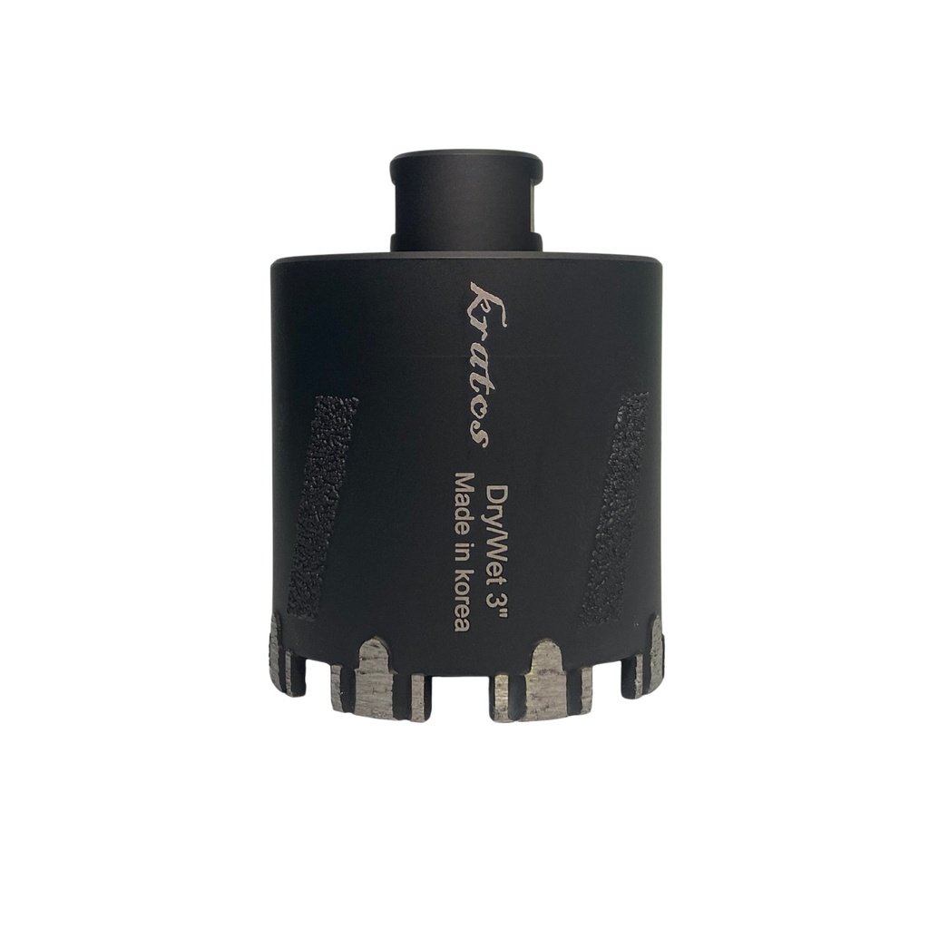 KRATOS T Segment Dry and Wet Core Bit with Side Protection