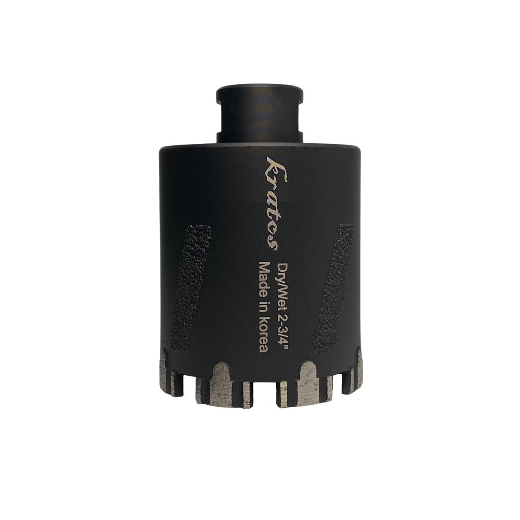 KRATOS T Segment Dry and Wet Core Bit with Side Protection