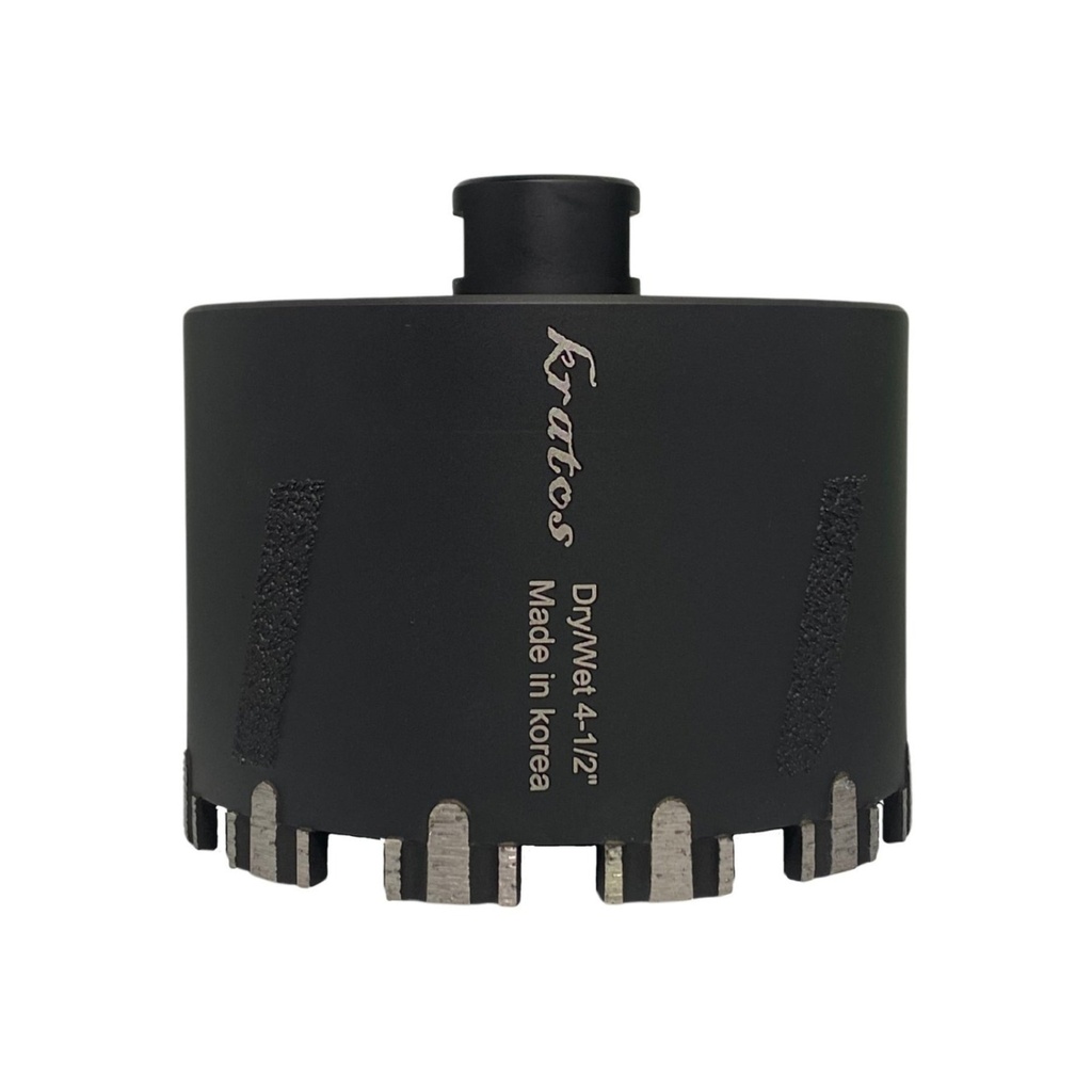 KRATOS T Segment Dry and Wet Core Bit with Side Protection