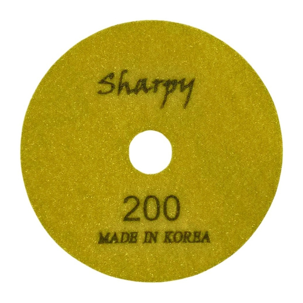 [DPY0050] 4" Dry Polishing Pad - SHARPY (#50)