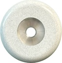 Mustang White Magic 4" Dry/Wet Radius Resin Cup Wheel 5/8"-11