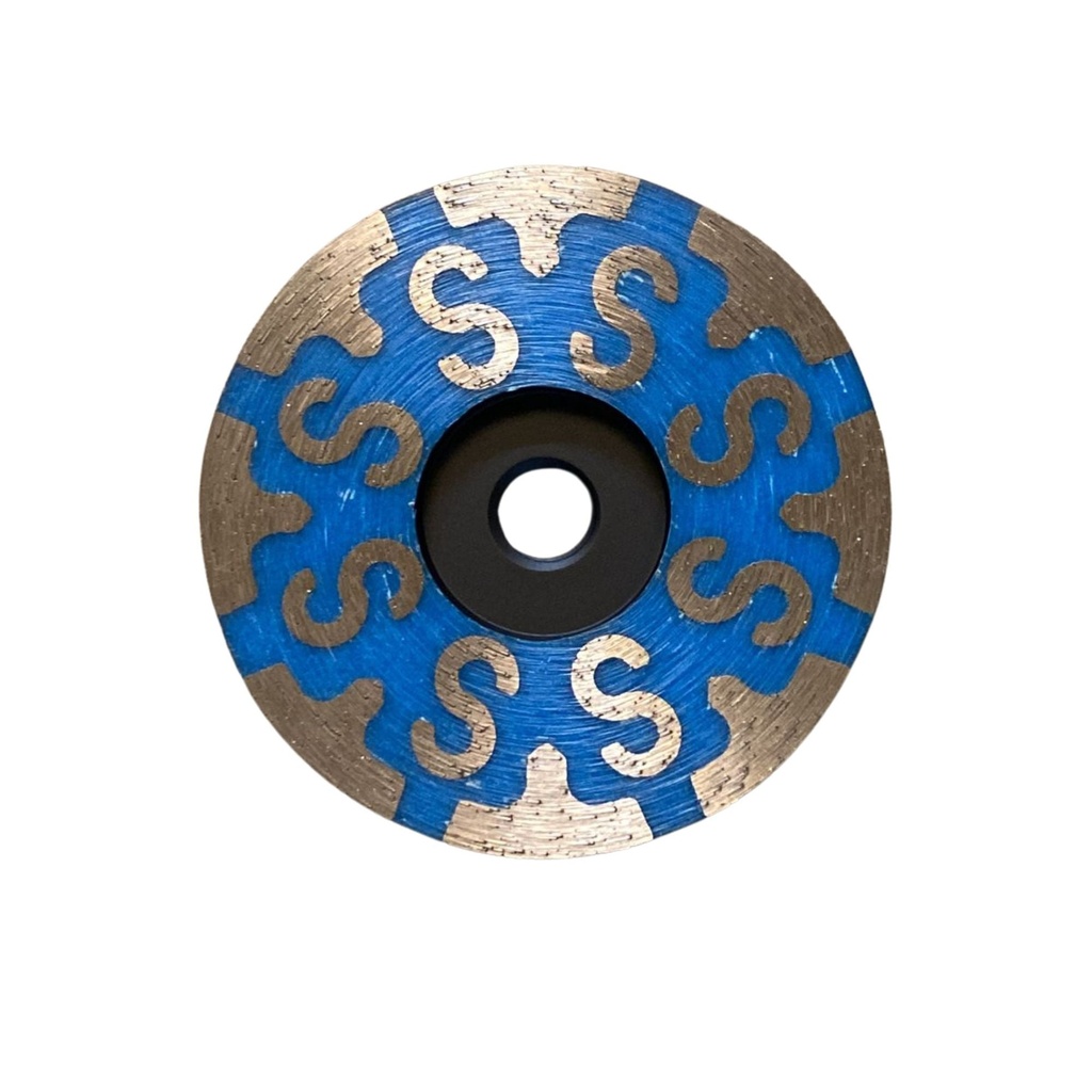 Kratos 4" Storm Flat Resin Filled Cup Wheel