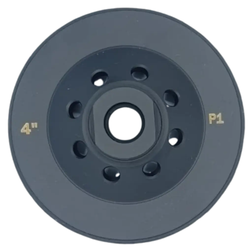 4" Turbo Cup Wheel Aluminium Body