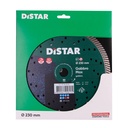 DiStar Gabbro Max Turbo 9" Diamond Blade for Black Granite & Gabbro — High-Speed Dry Cutting