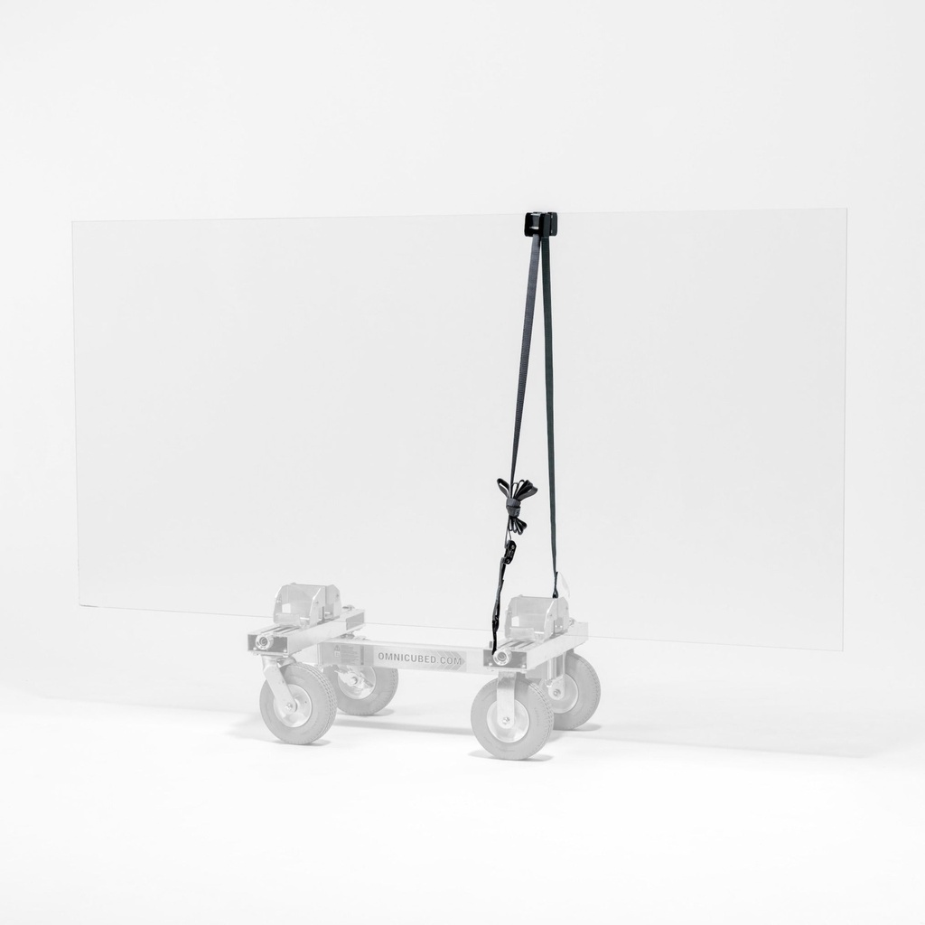 Omni Cubed Steady Strap™ with Stop Blocks — One-Handed Load Stabilizer