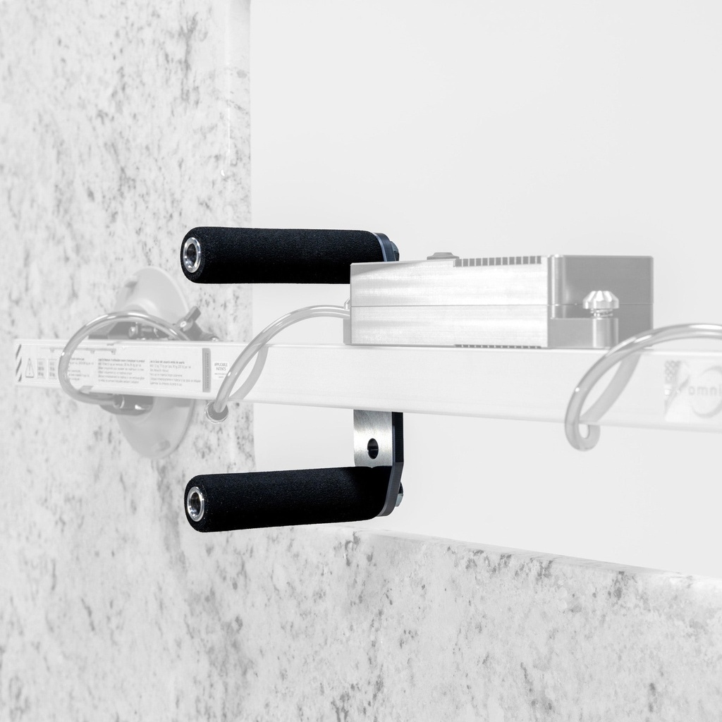 [VLH-19] Omni Cubed Vertical Lifting Handle — Foam Grip Rail Handle for Panel Installation