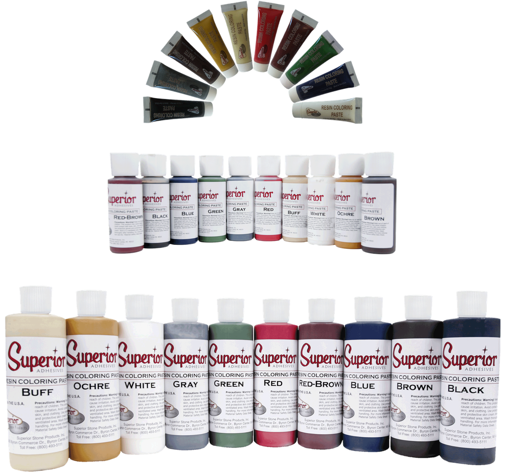 Superior Coloring Paste Assorted Box 10/1oz