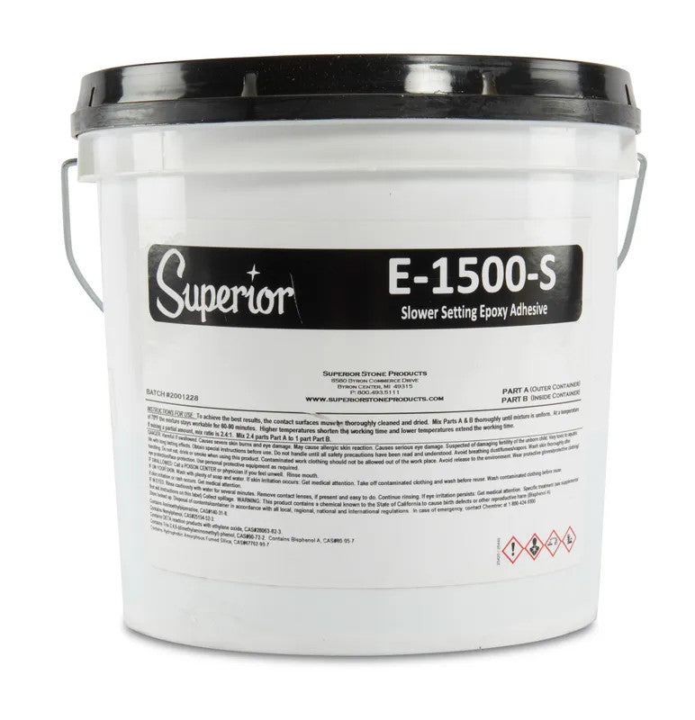 Superior E-1500S Knife Grade Gallon Epoxy Unit