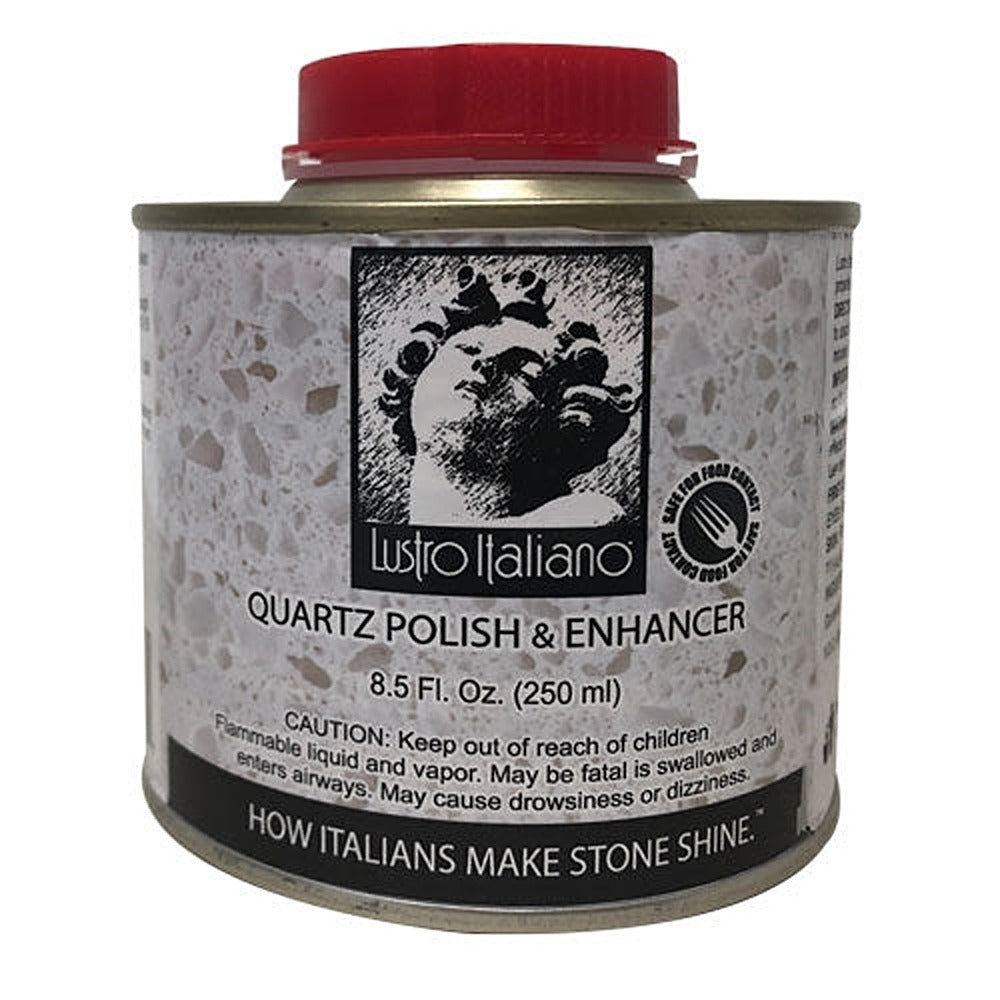 Tenax Lustro Italiano Quartz Polish & Enhancer — 8.5 fl oz Color-Enhancing Spray for Quartz & Engineered Stone