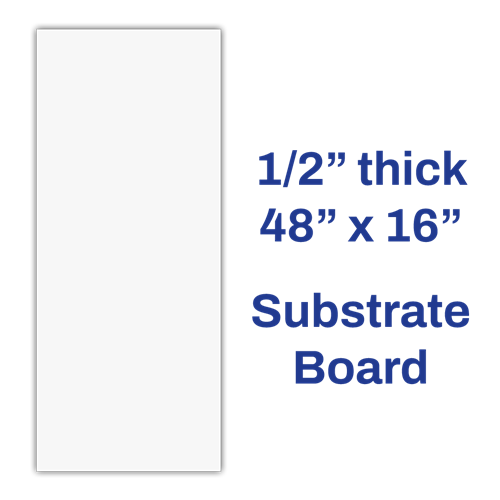 [MMSUBSTRATEBOX] Tenax Miter Medic Substrate Box (24 Count) — High-Density Foam Boards for Countertop Overhangs