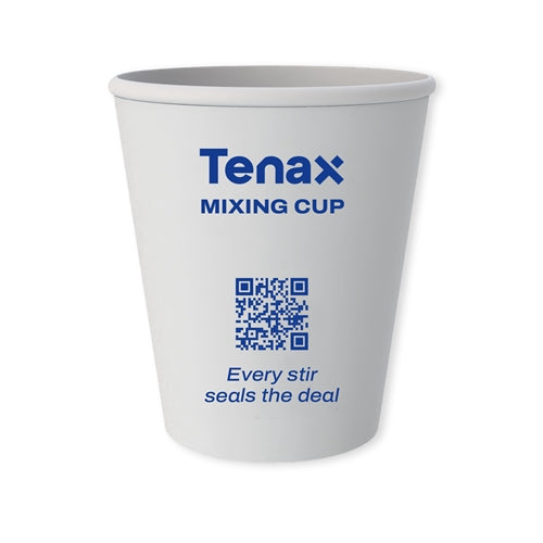 [TENAXMIXINGCUP12OZ] Tenax Mixing Cup 12 Oz (50 Per Sleeve) for Stone Fabrication
