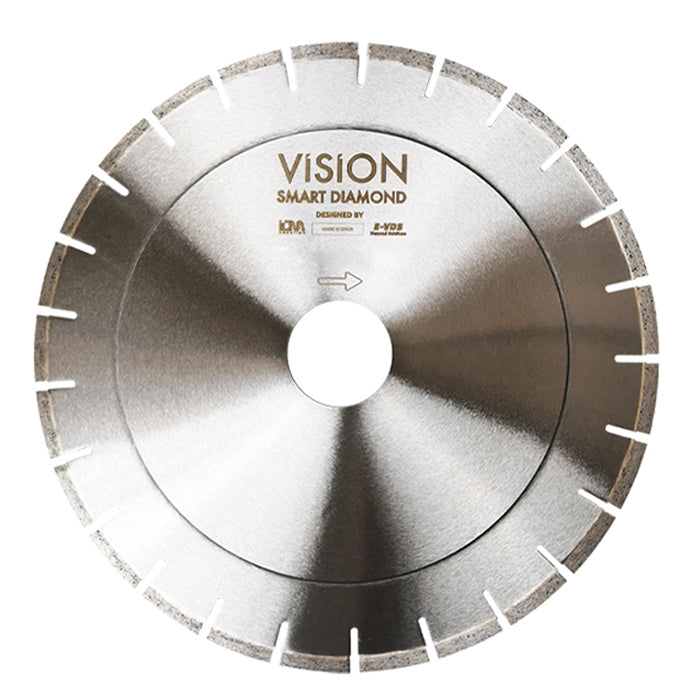 [CMCORKUT140010SL] Vision IDM 16" (400mm) TOP KUT Slim Blade - Silent Core Bridge Saw Blade for Porcelain, Dekton and Quartzite