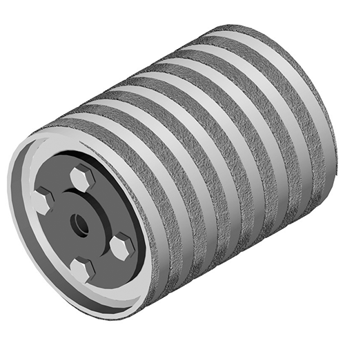 [6312140] Weha 115mm x 140mm M14 Drum Very Fine 400 for Stripe-Scratcher — Stone Texturing Tool