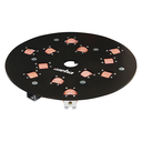 Weha 12 Roller Plate 450mm with Coarse 2000 Rollers — Bush Hammer Sandblasting Tool